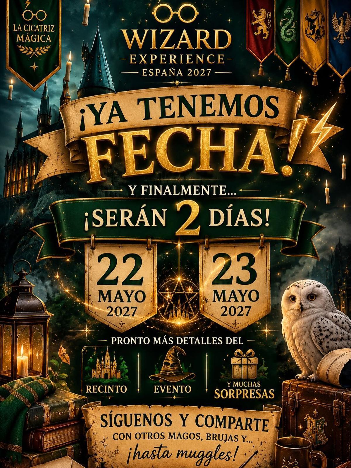 Evento de Harry Potter en Zamora 'Wizard Experiencie España'.