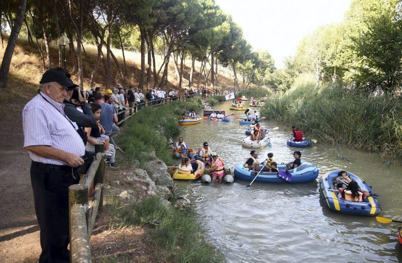 Bajada del Canal de Torrero en Zaragoza