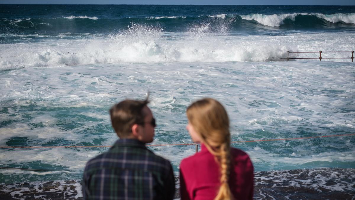 Oleaje en Tenerife.