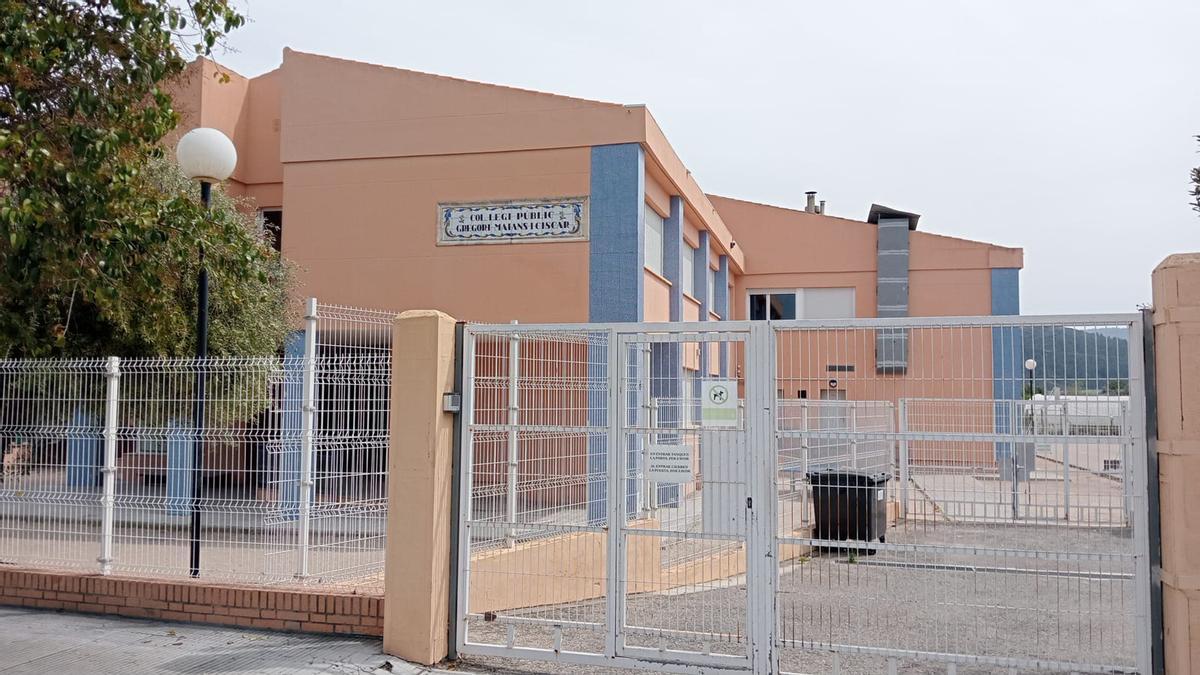 El colegio Gregori Mayans i Ciscar de Bellreguard.