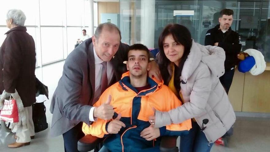 Germán recibe su visita más especial