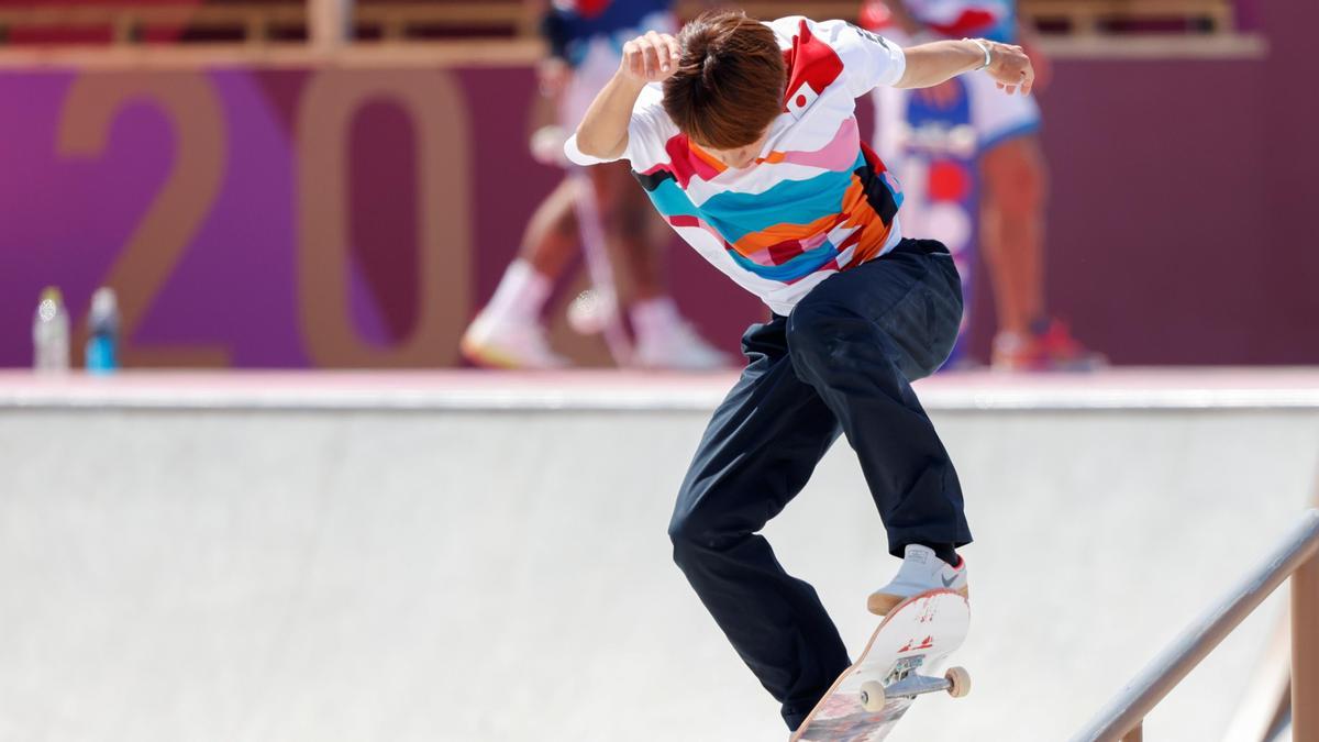 El japonés Horigome consigue el primer oro olímpico en skate.
