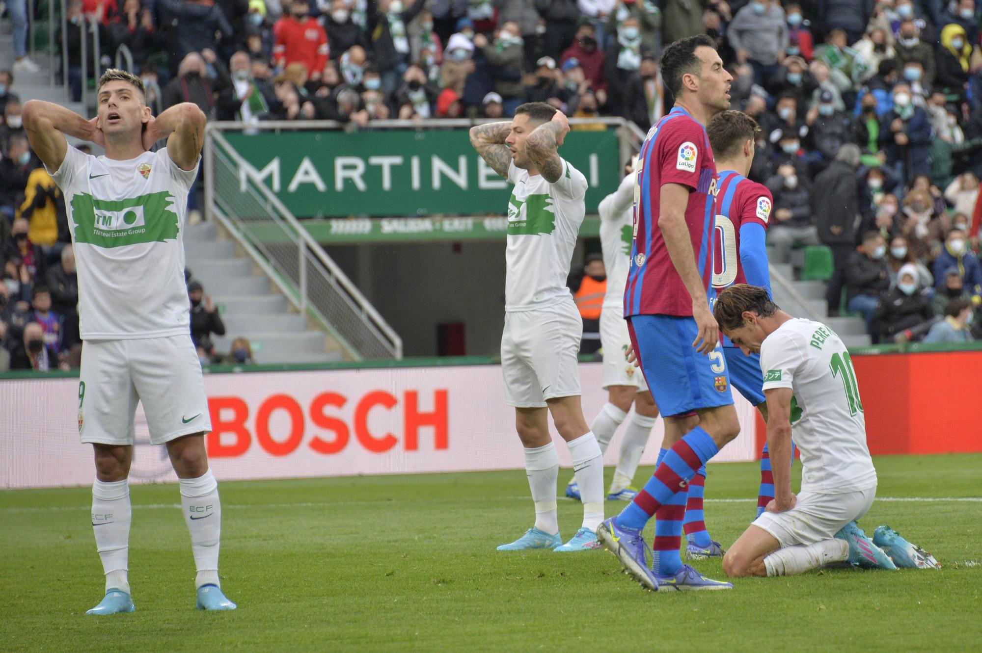 Imagenes del  Elche :1 Barcelona :2