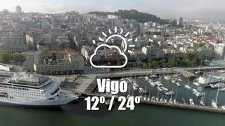 El tiempo en Vigo: previsión meteorológica para hoy, miércoles 10 de junio
