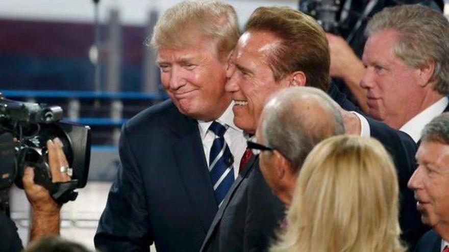 Arnold Schwarzenegger dice que Donald Trump &quot;está enamorado&quot; de él