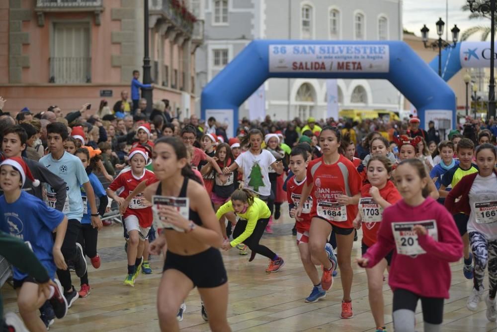 San Silvestre de Cartagena: Categorías infantiles