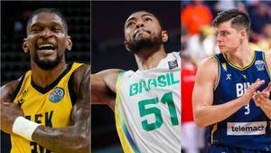 Chris Silva, Bruno Caboclo y Amar Alibegovic