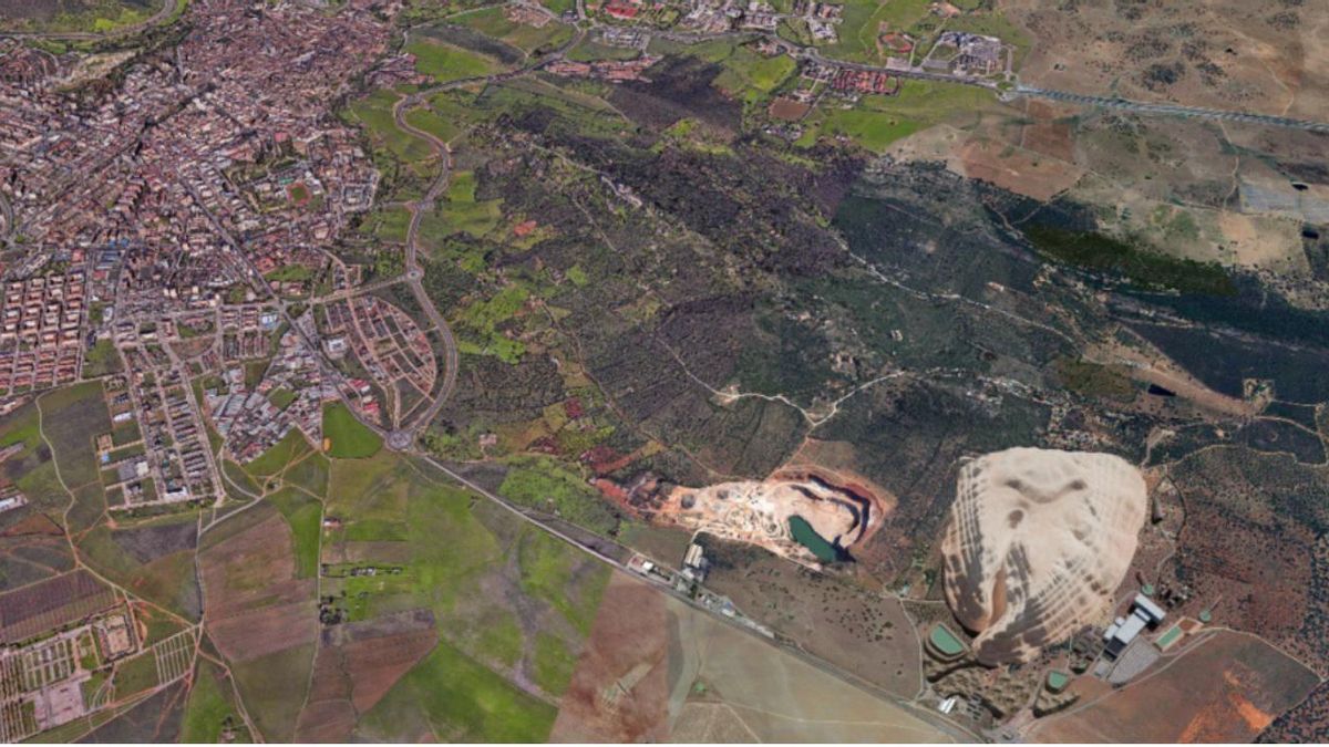 Recreación de Salvemos la Montaña del proyecto minero.