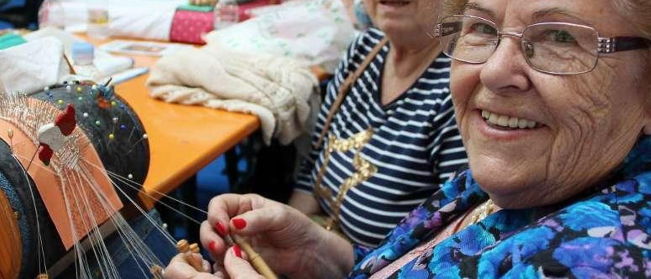 Charo Antuña y Elena Suárez, ambas de Avilés.