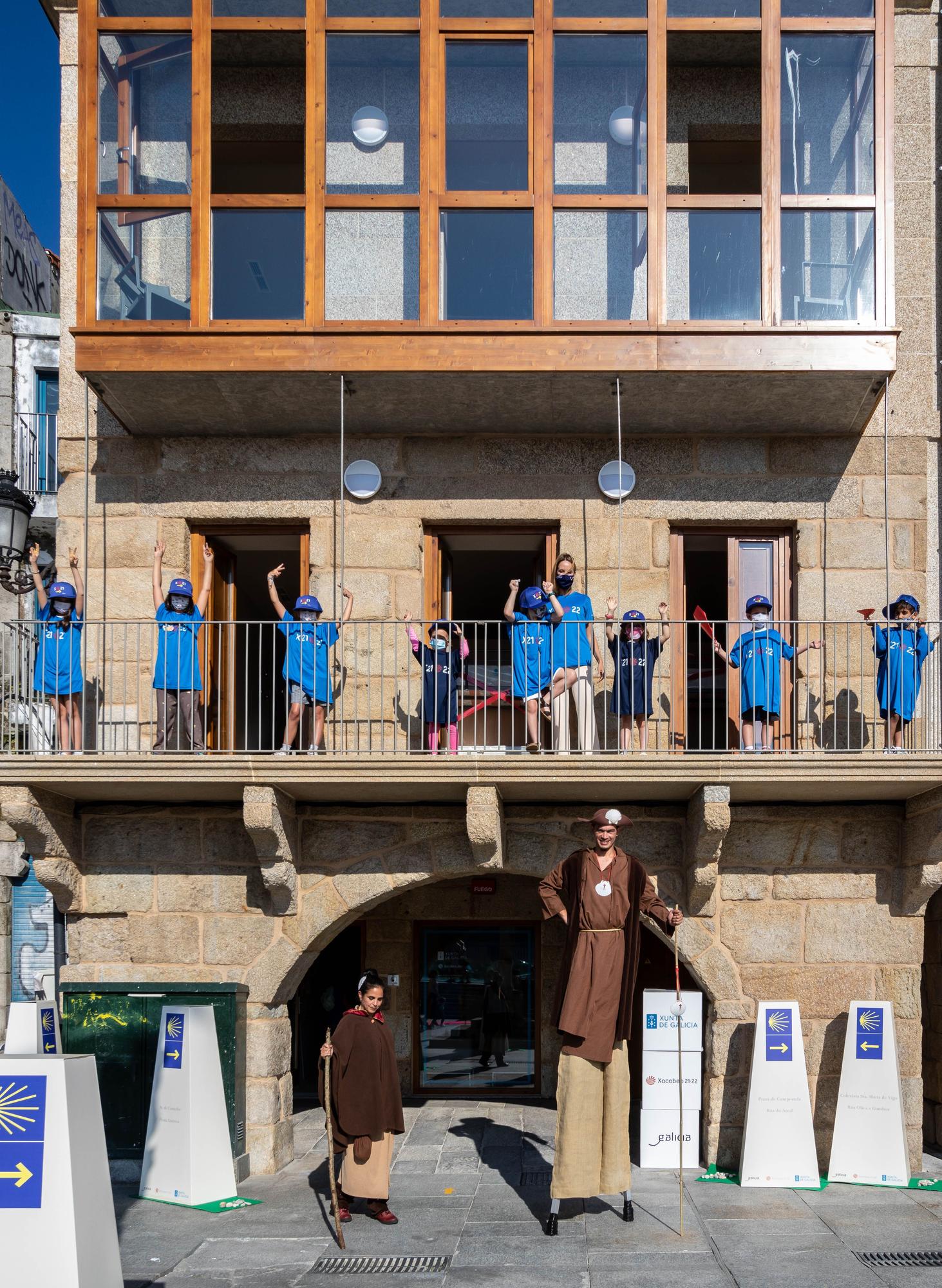 Xornadas de portas abertas no albergue de peregrinos de Vigo.