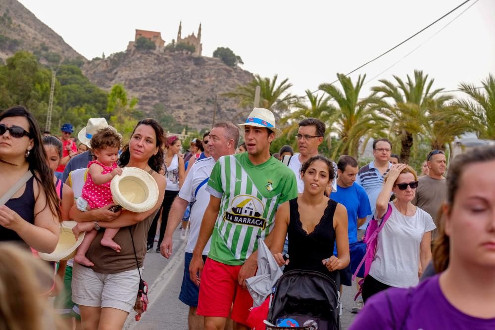 Bajada de la patrona de Novelda