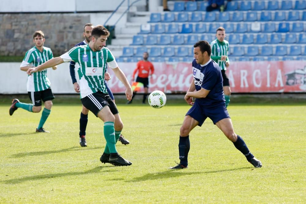 Lances del encuentro entre el Marino y el Lenense