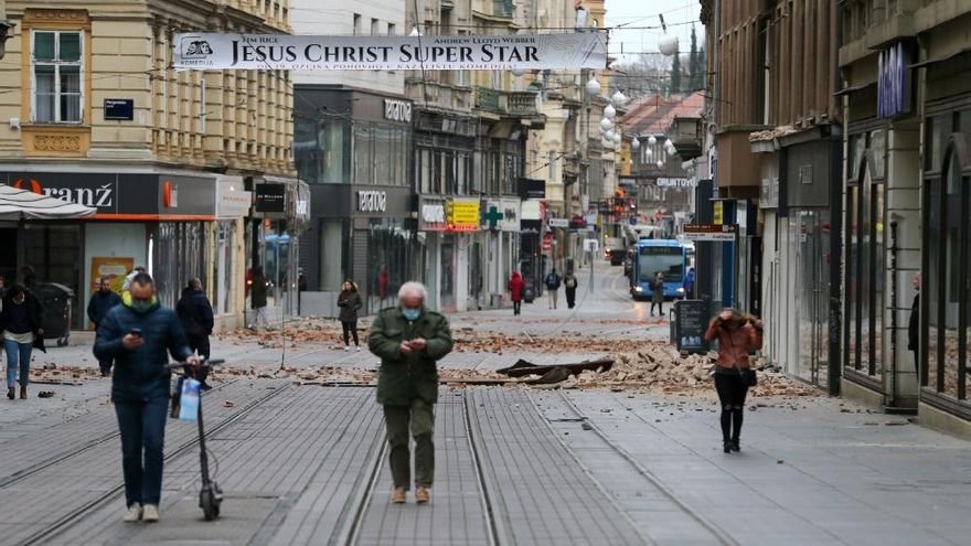 Almenys onze ferits, entre ells un menor que està en estat crític, per una cadena de terratrèmols a Croàcia