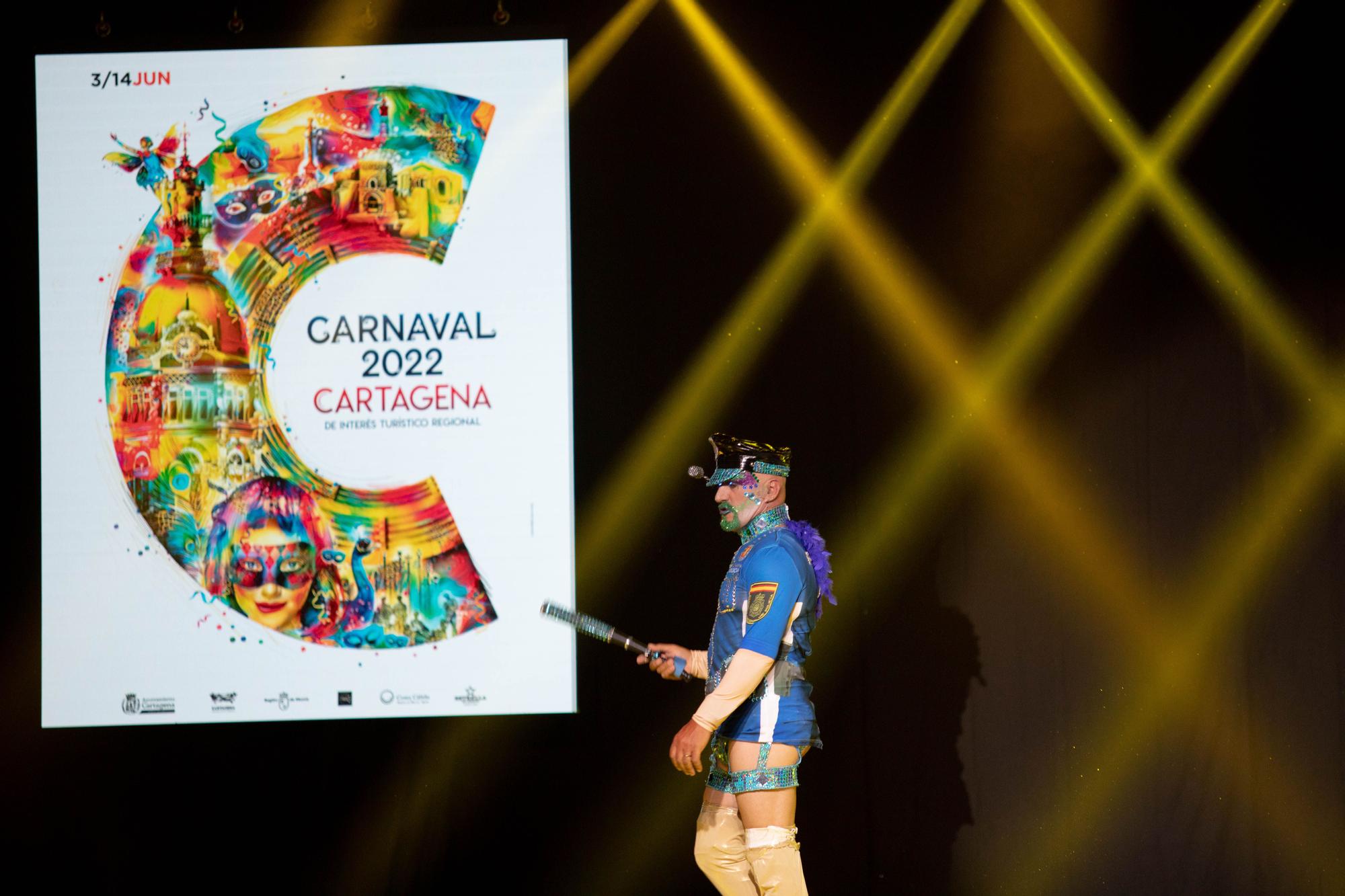 Así fue la gala para elegir a la Reina Drag del Carnaval de Cartagena