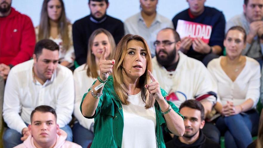 Díaz pide gobernar en solitario y Casado y Rivera se implican en la campaña