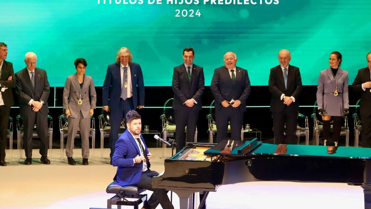 La entrega de los títulos de Hijos Predilectos y Medallas de Andalucía