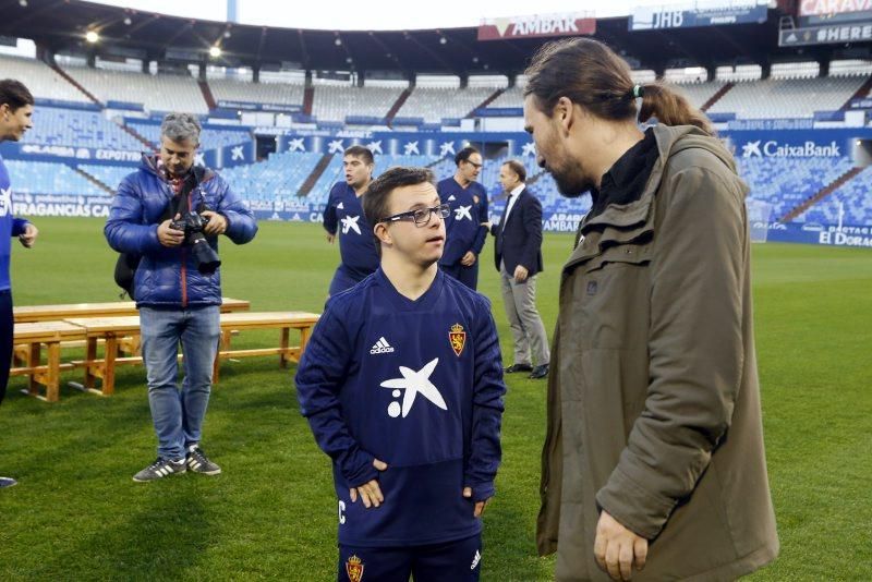 Presentación del Real Zaragoza en LaLiga Genuine