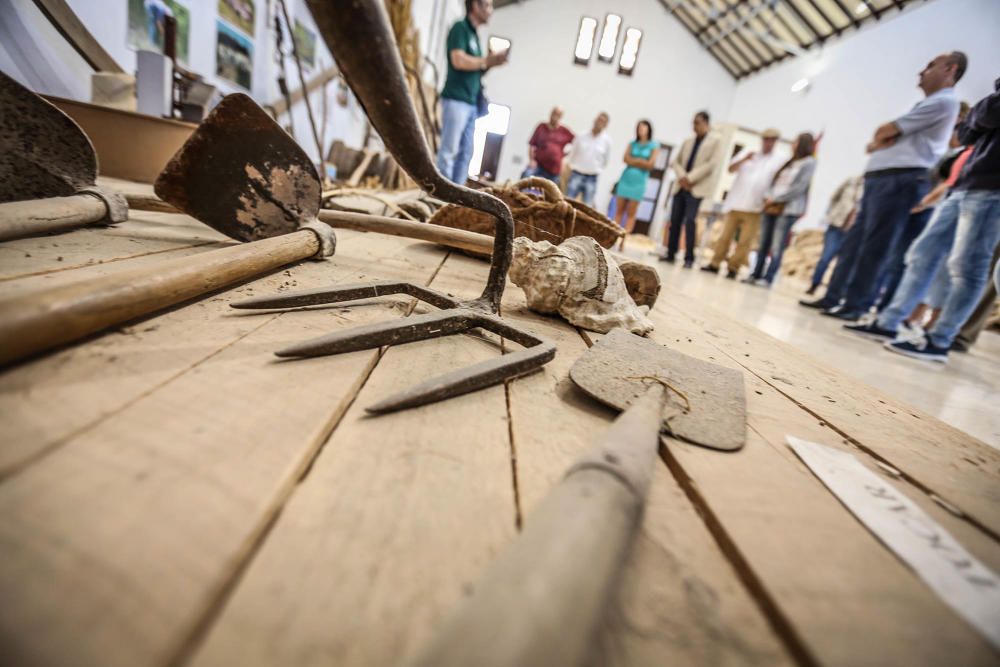 Callosa muestra trabajos del cáñamo a la Unesco