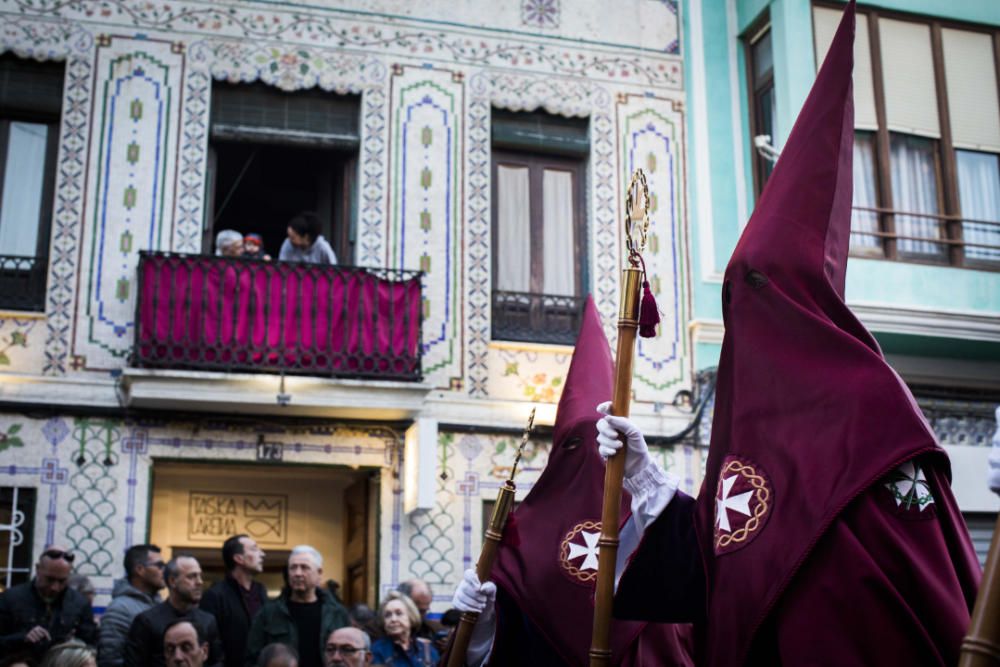 Imágenes de la Semana Santa Marinera, Santo Entierro, del 2018