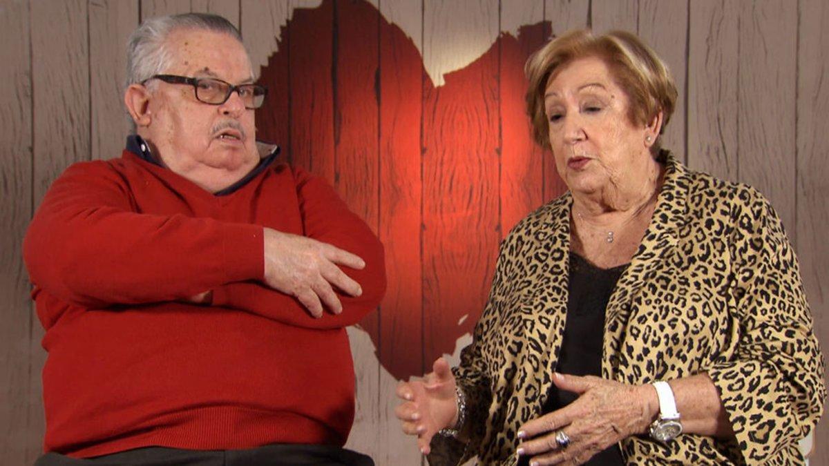 Esther y Pepe en 'First Dates'