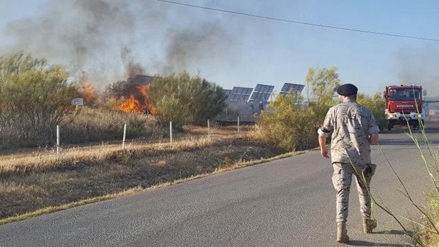 Incendio en Bobadilla Estación