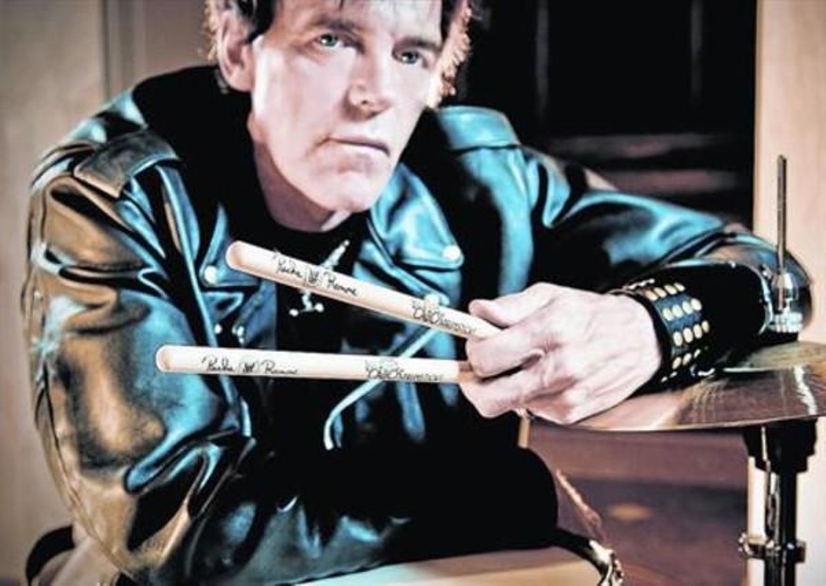 El bateria Richie Ramone, de verdader nom Richard Reinhardt. El bateria Richie Ramone, de verdader nom Richard Reinhardt.