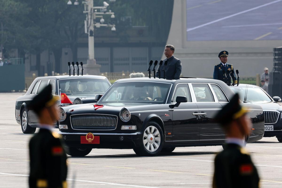El desfile militar de Pekín, en imágenes.