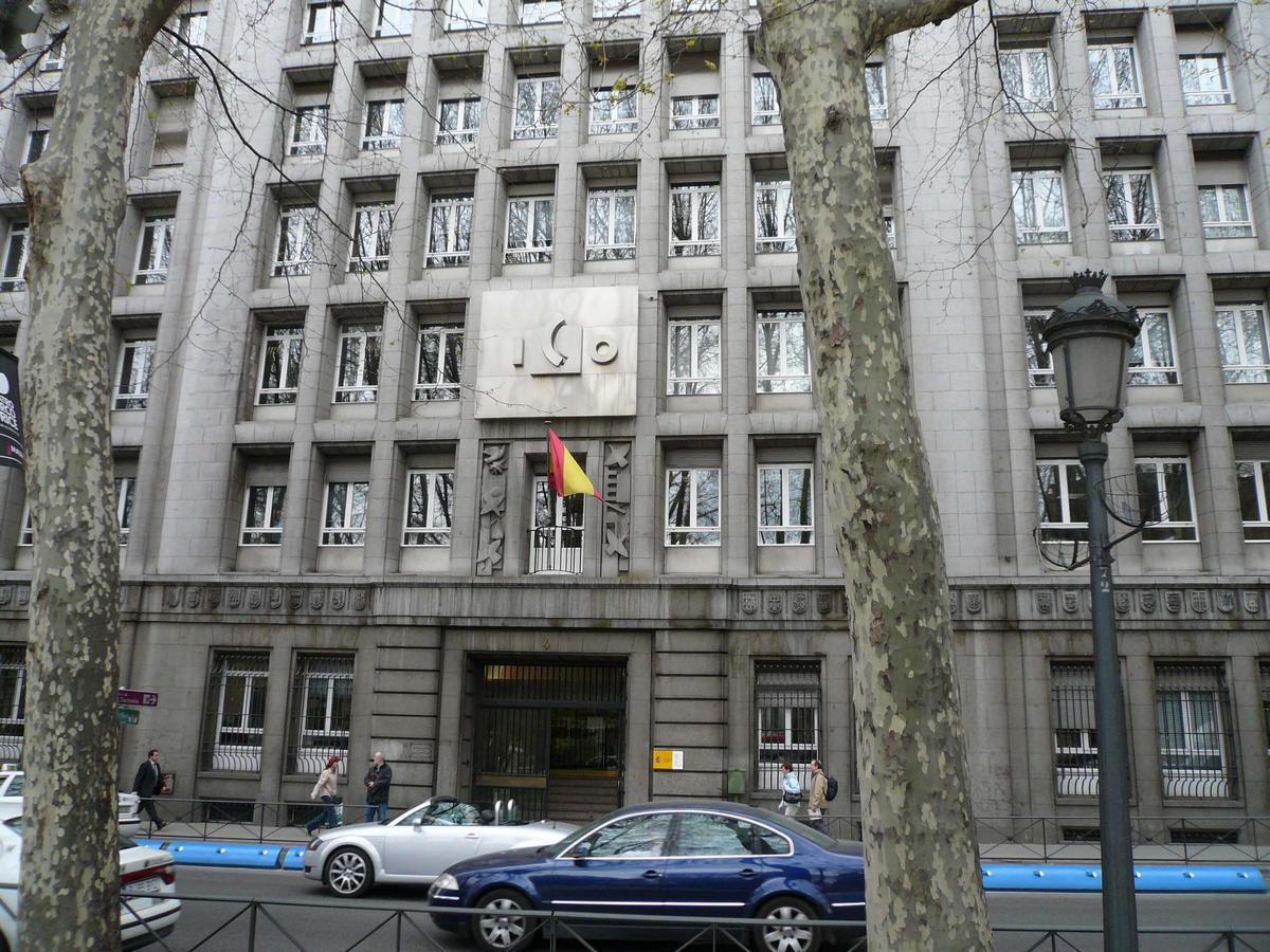 Sede del Intituto de Crédito Oficial (ICO) en Madrid.