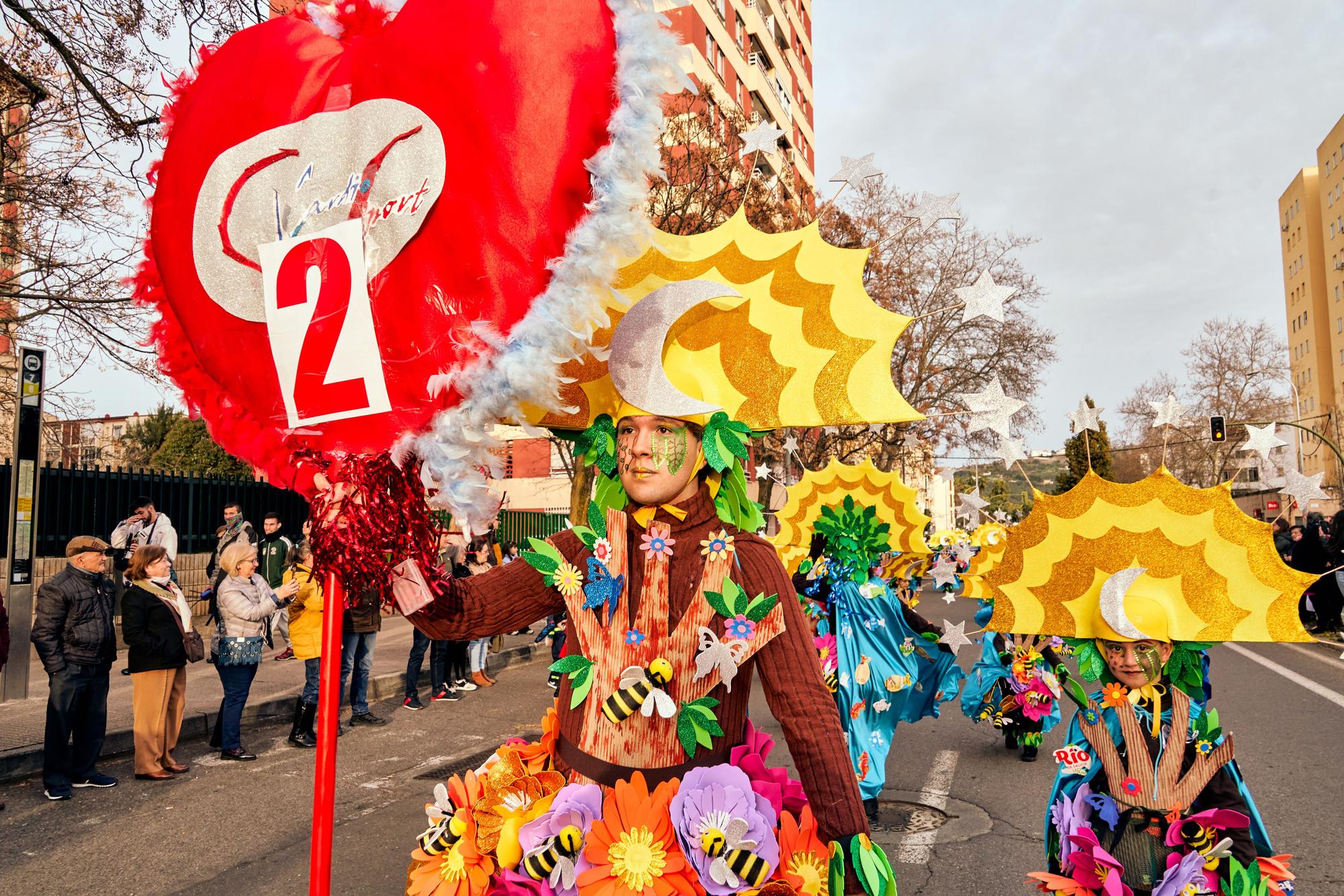 GALERÍA | El desfile del Carnaval de Cáceres