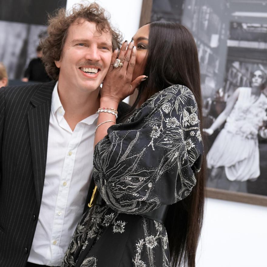 Benjamin Lindbergh y Naomi Campbell