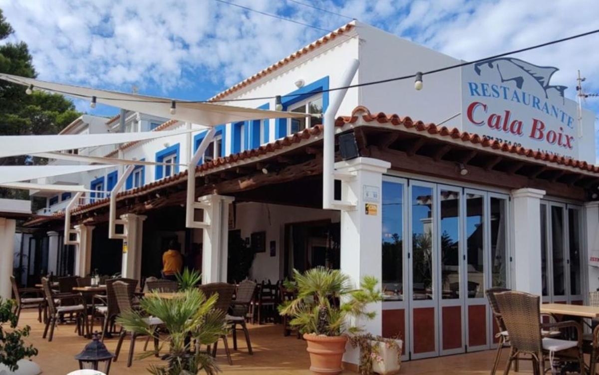 El restaurante Cala Boix.