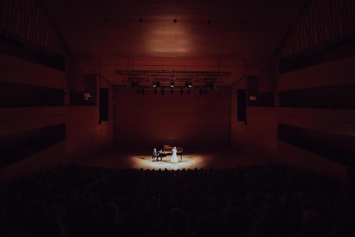 Les imatges del recital de Nadine Sierra a l’Auditori de Girona