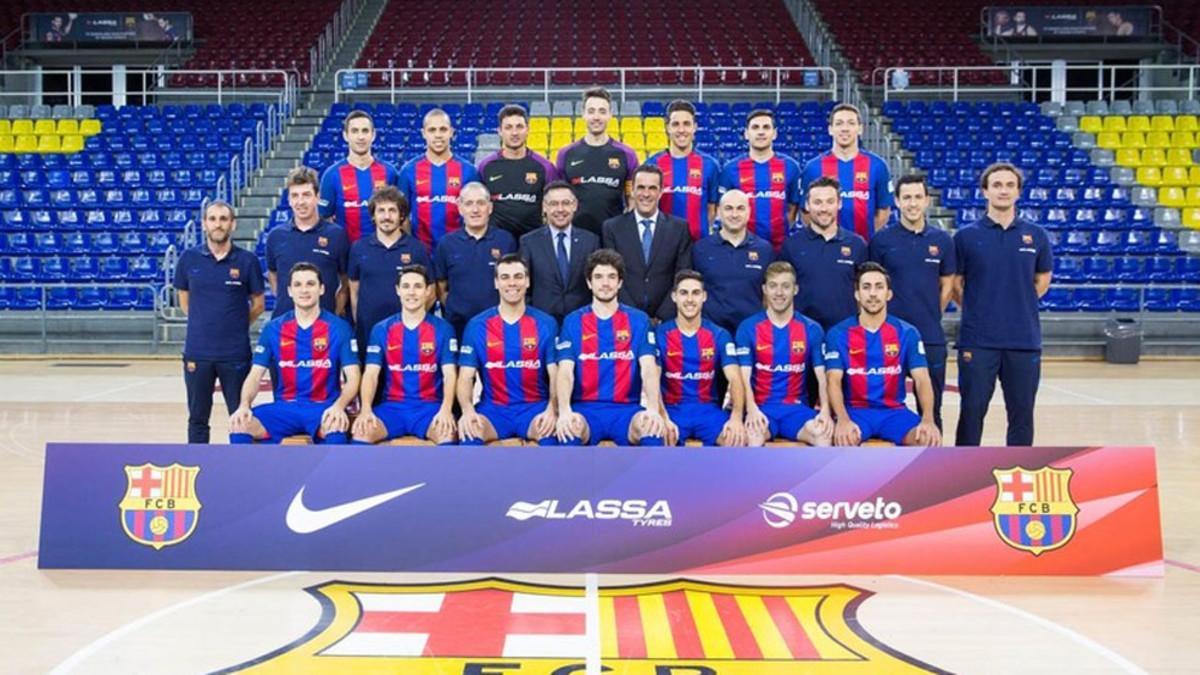 El Barça Lassa 2016 - 2017 ya tiene su foto oficial de la temporada