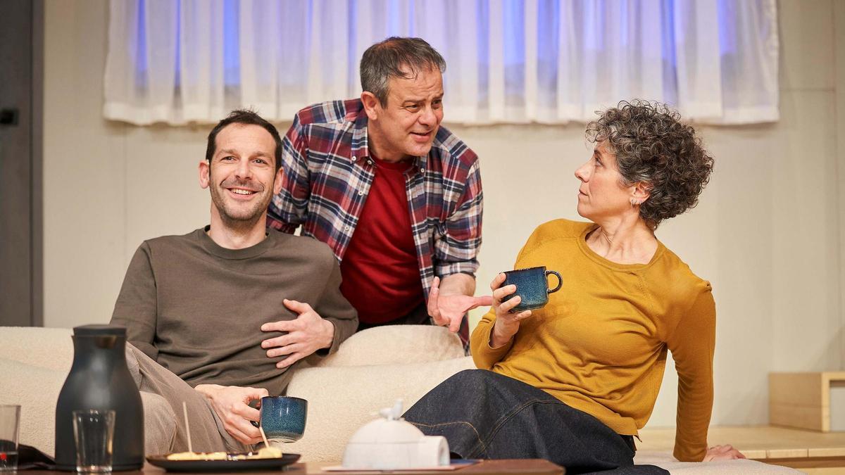 Un momento de 'Lapònia' en el Teatre Condal.