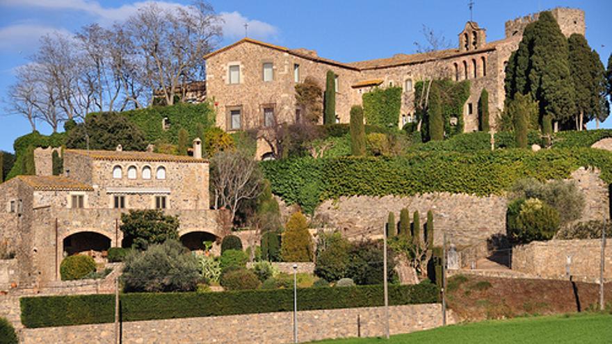 Imatge del castell de Foixà.