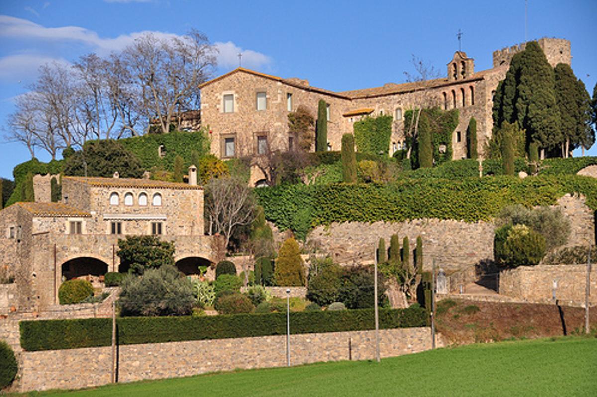 Imatge del castell de Foixà.