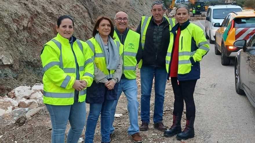 La Junta inicia las obras para estabilizar un talud en la carretera A-339 a su paso por Cabra