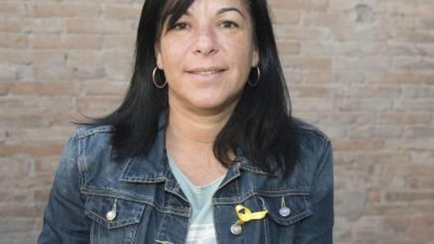 Delgado és candidata d&#039;ERC a l&#039;alcaldia de Sant Vicenç de Castellet