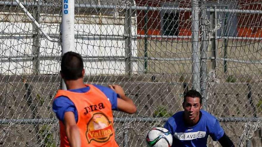 Guillermo, en un entrenamiento.