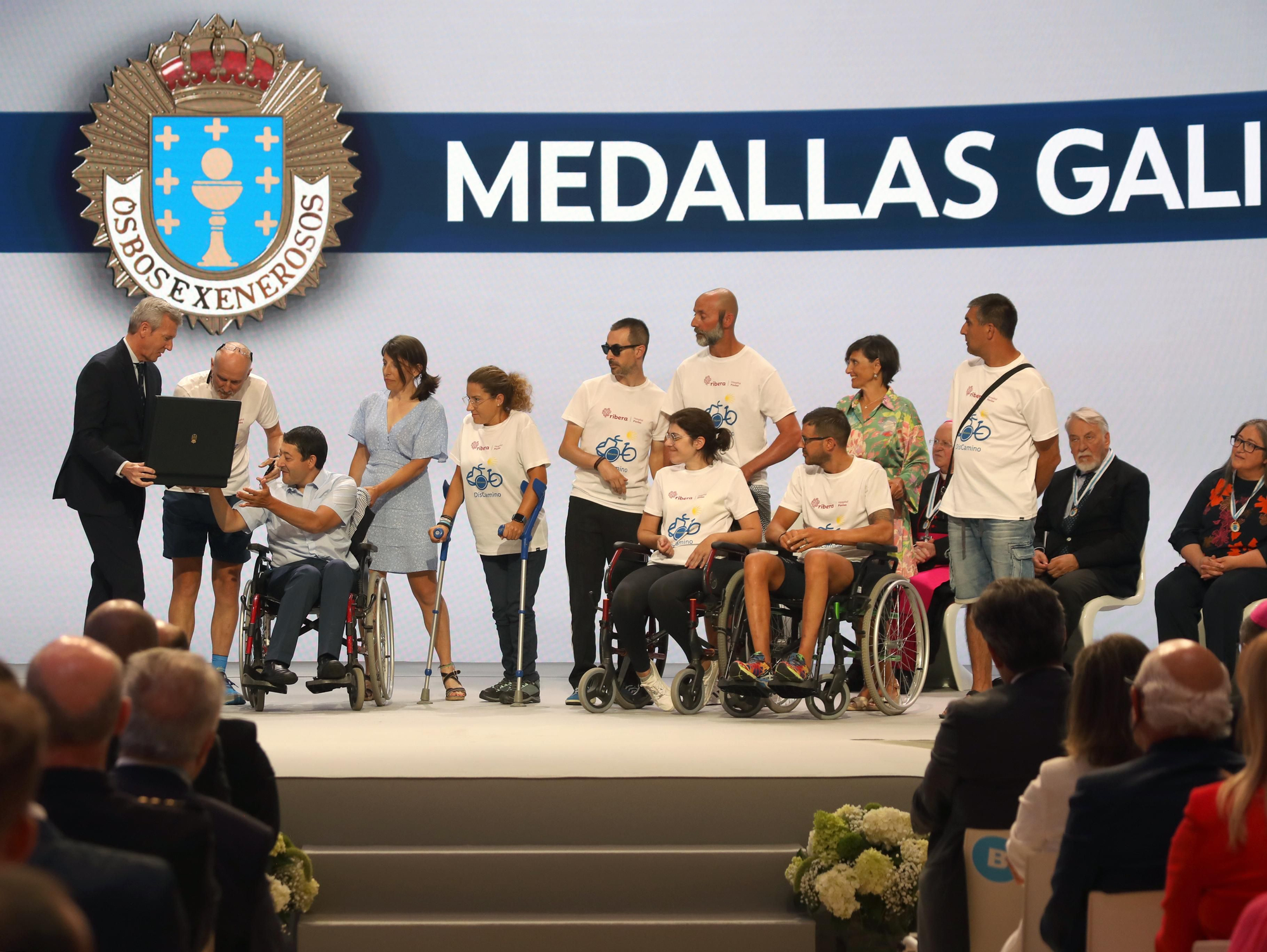 Acto de entrega de las Medallas de Galicia 2022