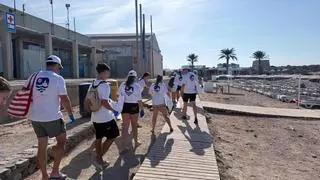 El Club Náutico Santa Pola refuerza su compromiso ambiental con Tabarca