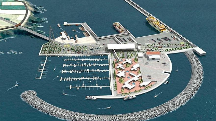 Proyecto del puerto de Fonsalía