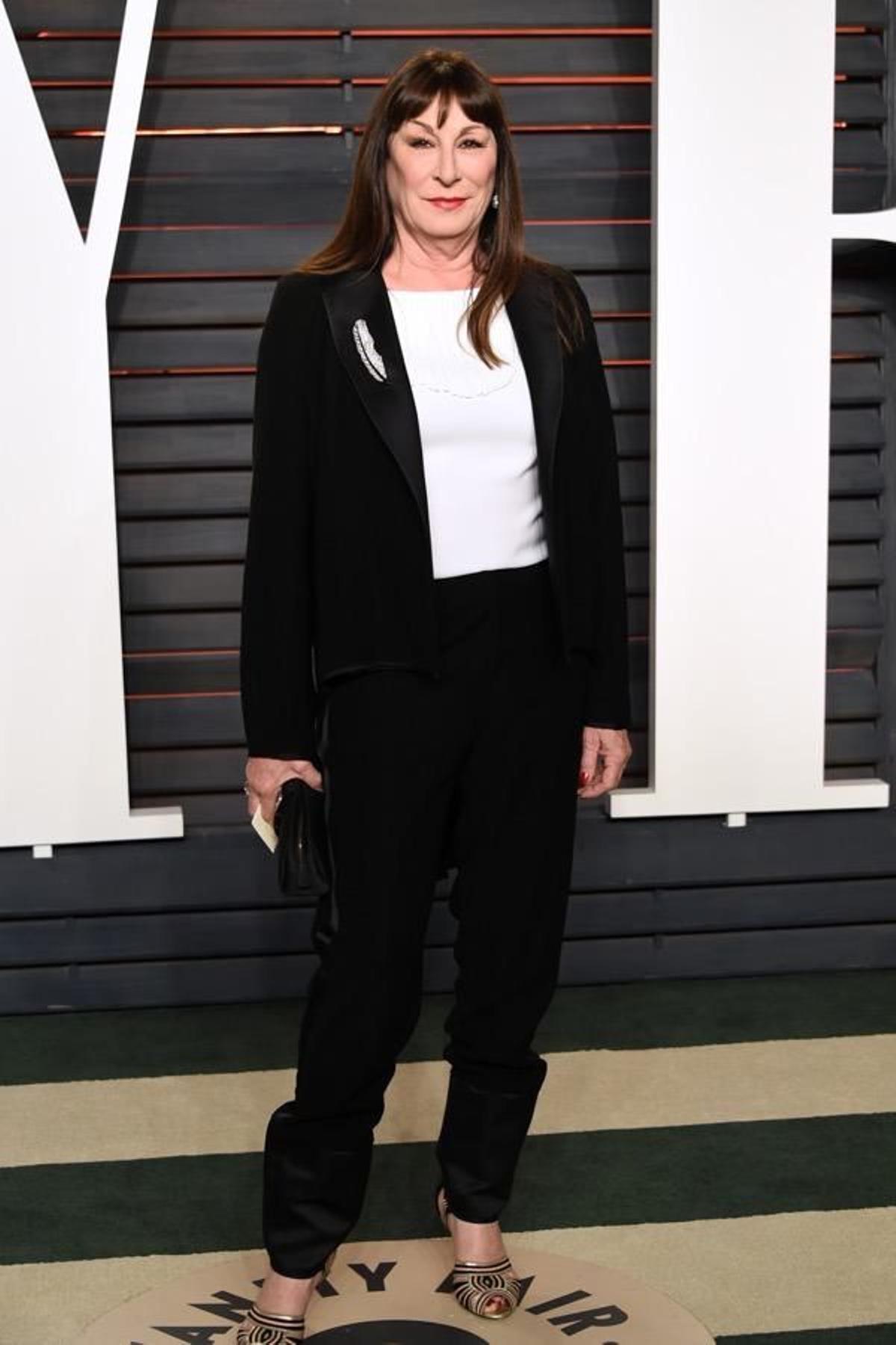 Vanity Fair Oscar Party, Anjelica Huston.