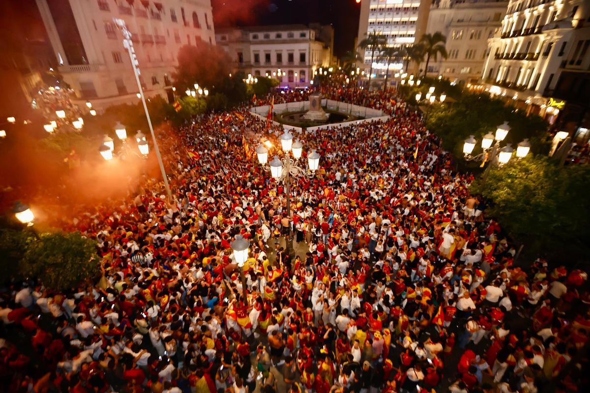 ¡España, campeona del mundo! Córdoba celebra en Las Tendillas el triunfo ante Argentina
