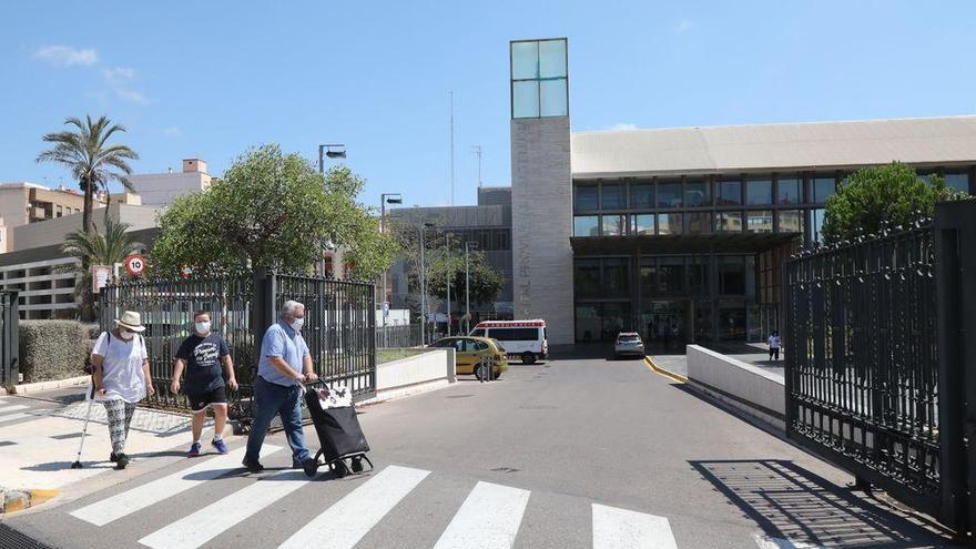 Imagen del acceso principal del Hospital Provincial de Castelló.