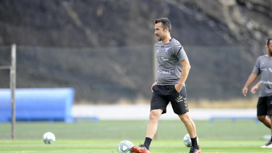 Aritz López Garai en un entrenamiento.