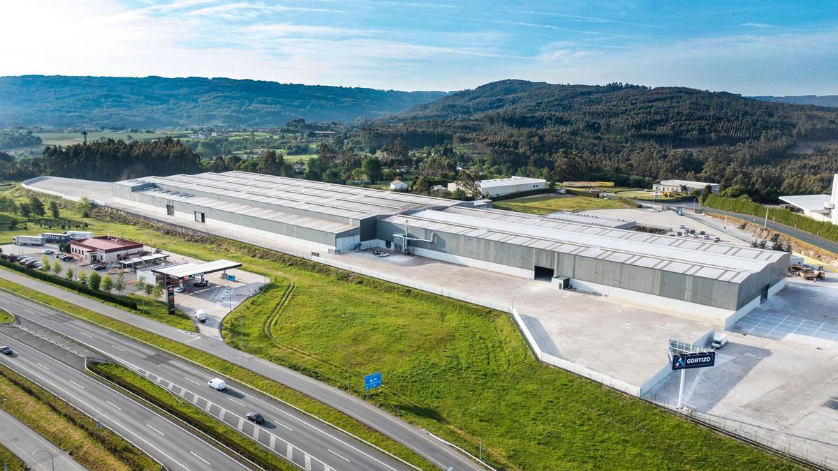 Nueva planta de reciclaje de aluminio de Cortizo en Coirós