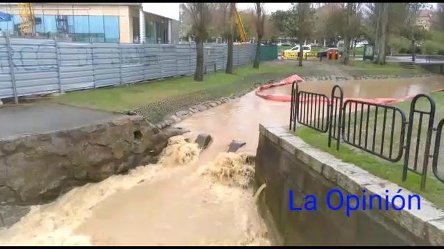 RIADA DE BARRO EN SANTA CRUZ