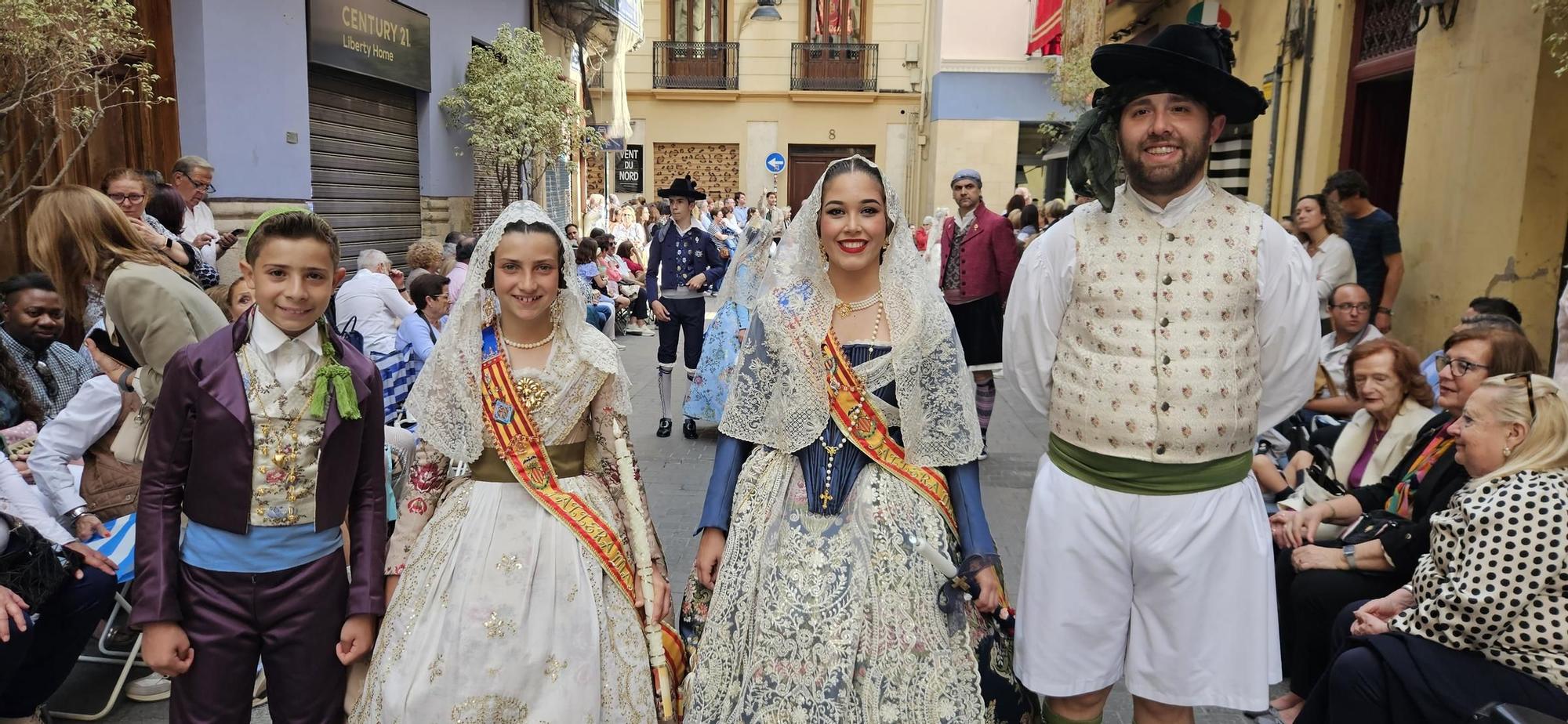 Las comisiones de falla en la Procesión de la Virgen (y 5/5)