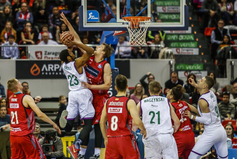 Liga Endesa | Tecnyconta Zaragoza, 77 - Unicaja, 82